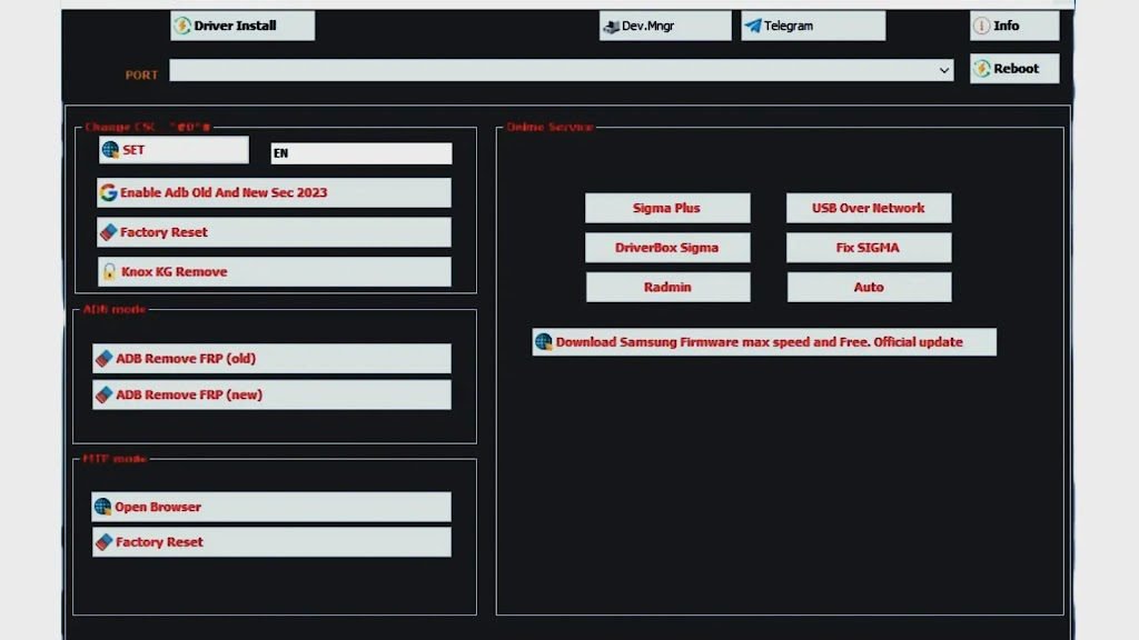 ADT SERVICE FRP TOOL 2024