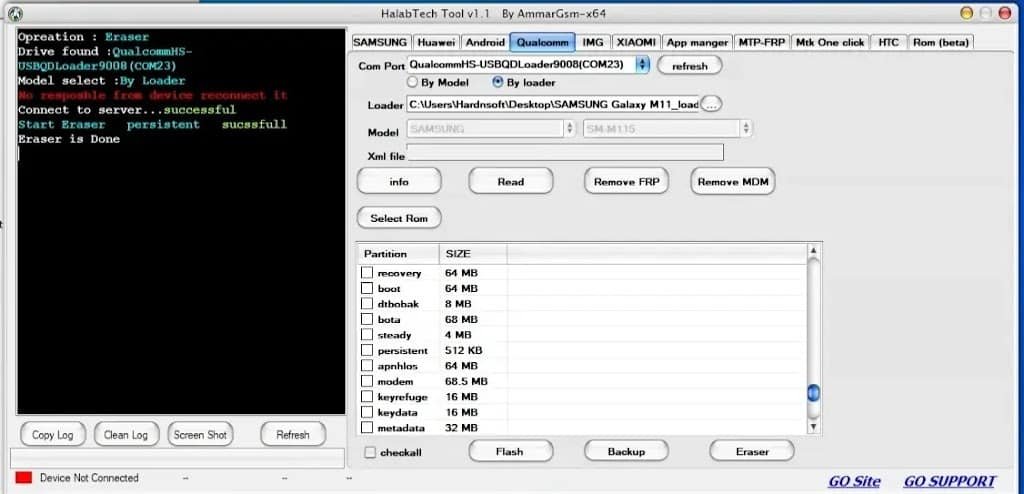 Make Edl Cable Samsung Qualcomm FRP Loader File And Free Halabtech v1.1 Download
