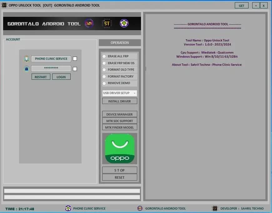 OPPO Unlock Tool (OUT) 2024 Free Download