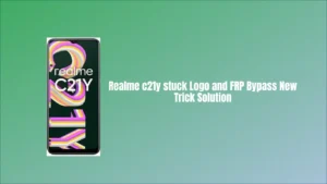 Realme c21y stuck Logo and FRP Bypass New Trick Solution