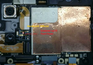 Coolpad CP12 Test Point