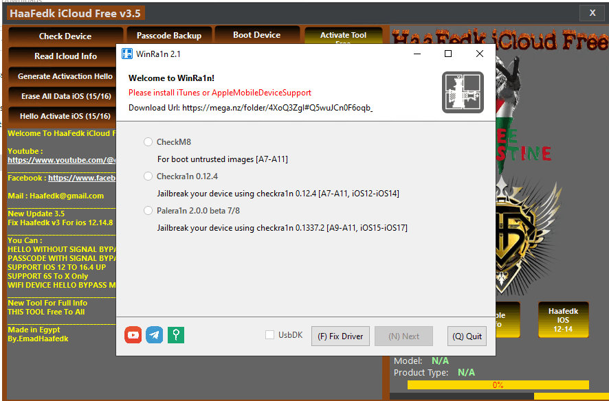 HaaFedk iCloud Free 6.1