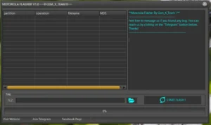 XTM Motorola Flasher