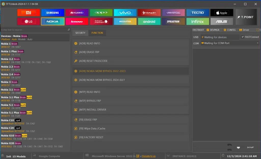TFT Unlock Tool