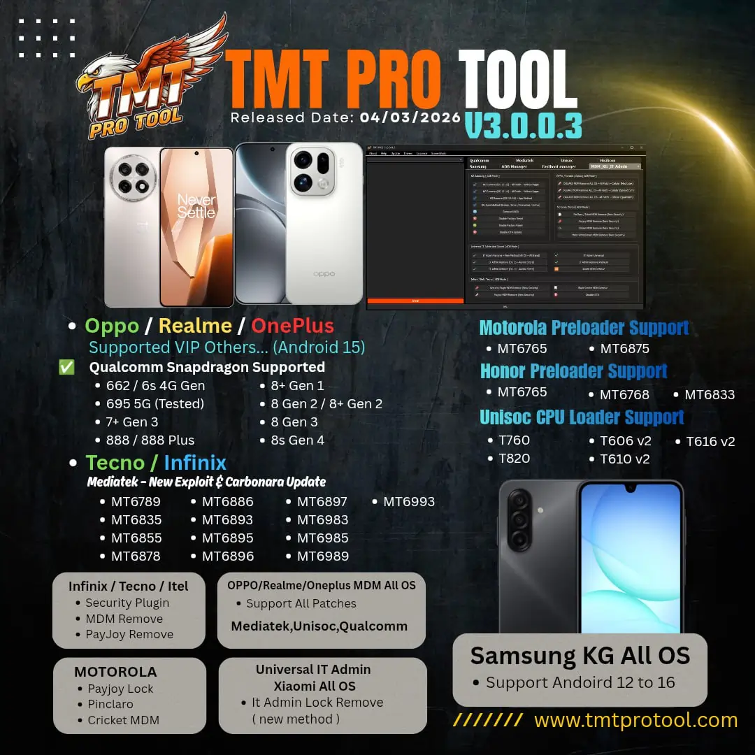 TMT TOOL PRO V3.0.0.3 Latest Free Download