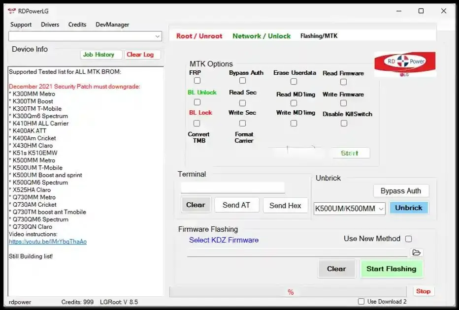 RDPowerPlus Tool V19.8