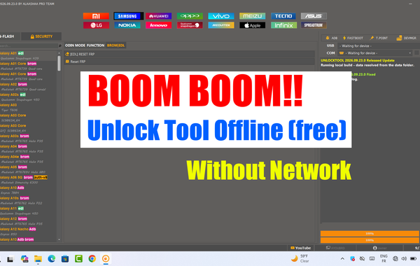 Unlock Tool: Free Offline Download